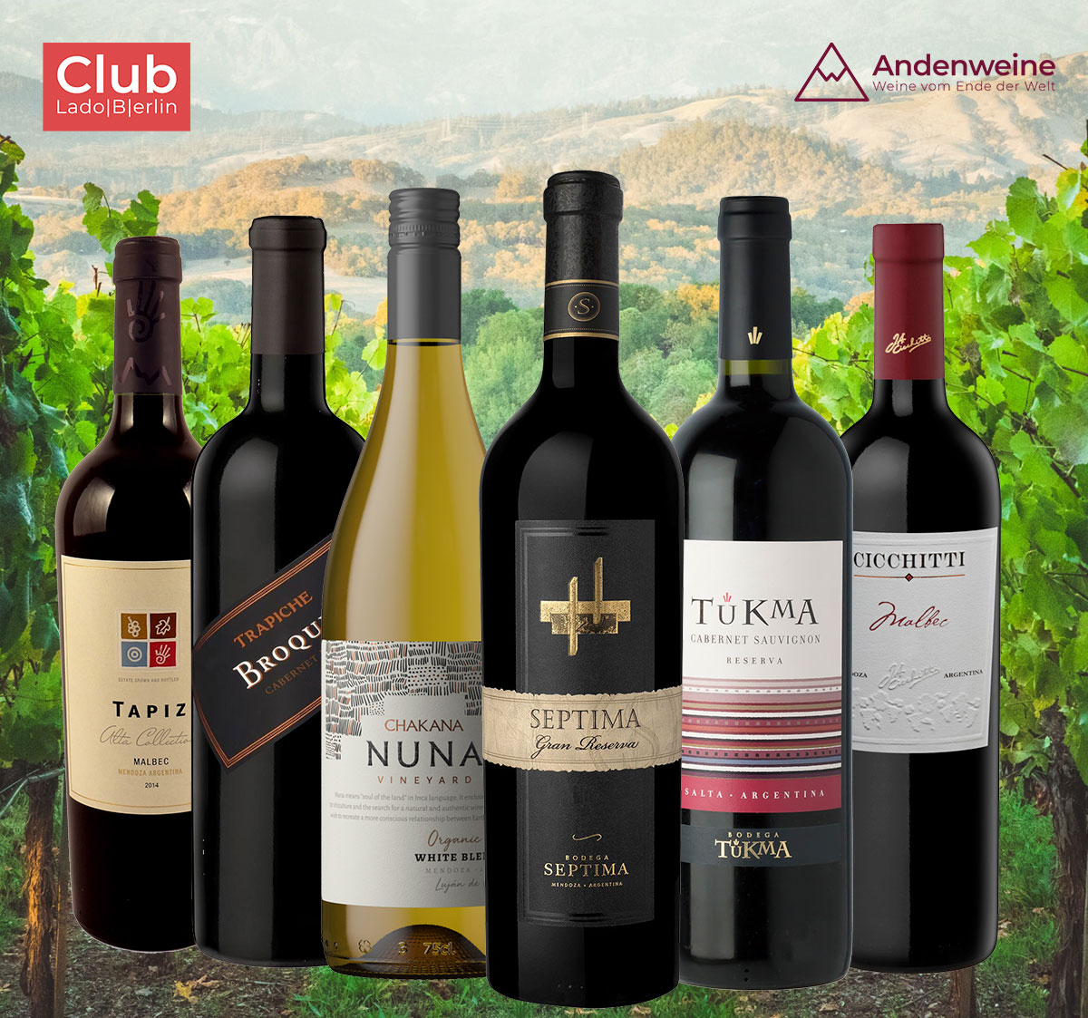  Exklusives Weinpaket für Mitglieder des Club Lado Berlin